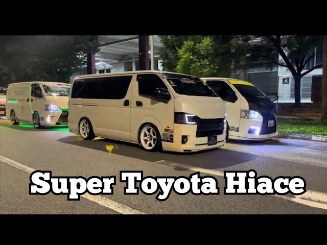 Super toyota hiace van ( toyota  kdh modified )