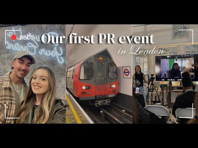 WE GOT INVITED TO OUR FIRST PR EVENT!(Come to London with us,Joby event,booking our next holiday!️