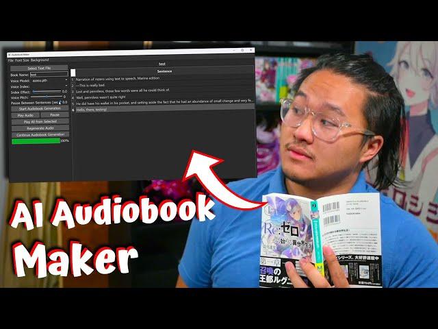 Updated AI Audiobook Maker Installation and Bug Fixes