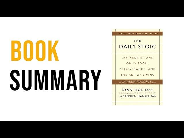 The Daily Stoic by Ryan Holiday | Free Summary Audiobook