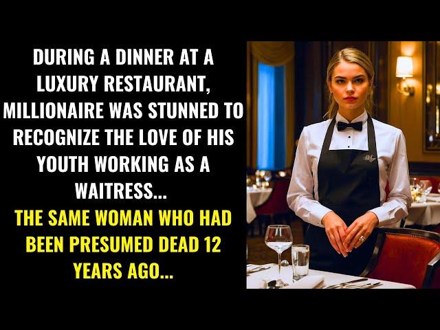 DURING A DINNER AT A LUXURY RESTAURANT, MILLIONAIRE WAS STUNNED TO RECOGNIZE THE LOVE OF HIS...