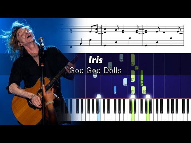 Goo Goo Dolls - Iris - Classical Piano Tutorial with Sheet Music