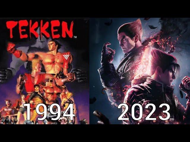 Tekken Game Evolution 1994 - 2023