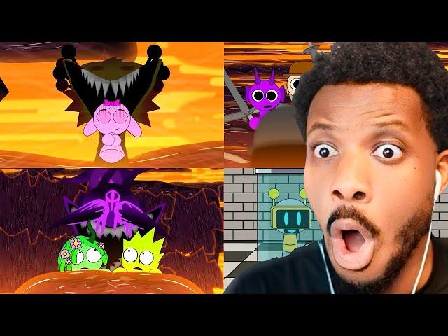 Incredibox Sprunki FINAL SEASON Part 1-5 Animation!! | Reaction