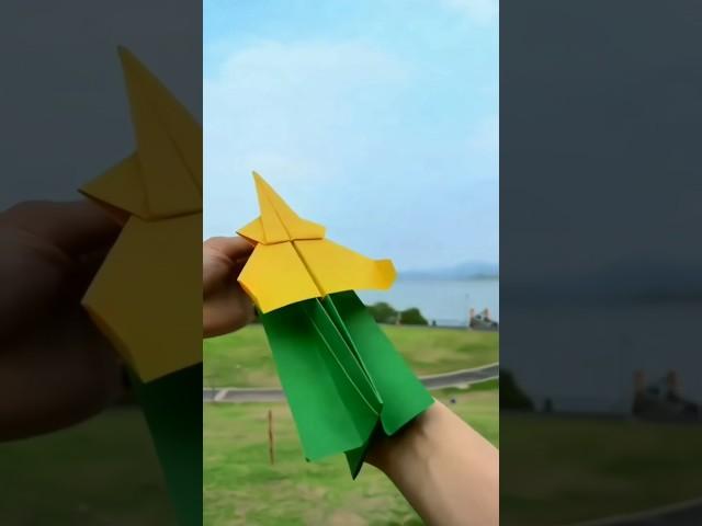 Amazing Paper Plane with Launcher (TUTORIAL)