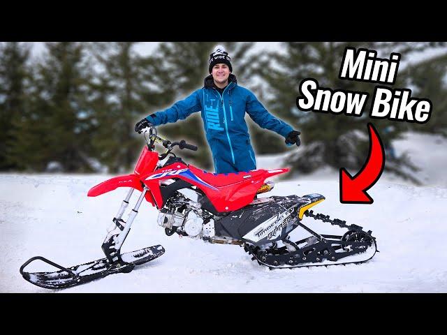 New Mini Snow Bike!!