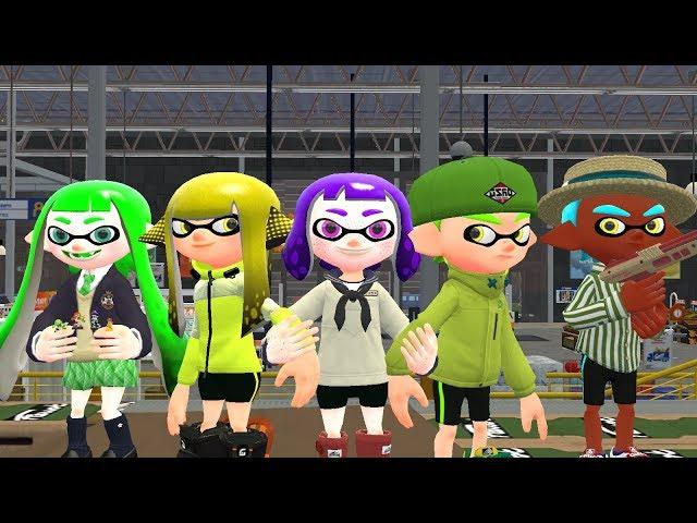 [Splatoon 3D fan cartoon animation] Moments at Turf Wars