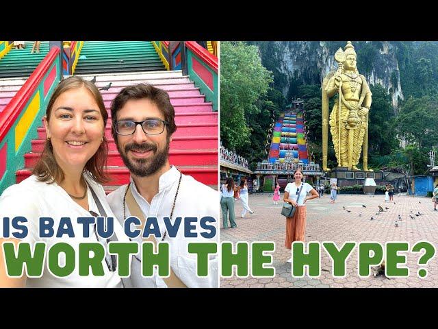 Batu Caves, Kuala Lumpur. KL Malaysia Travel Vlog. Batu Caves, Cave Villa & Ramayana Cave.