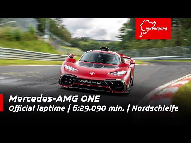 Mercedes-AMG ONE | 6:29.090 minutes official laptime | Nordschleife