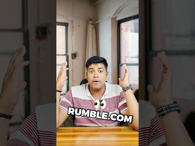 How To Earn Money Using Rumble | Instant Monetization |  #makemoneyonline #workfromhome #shorts