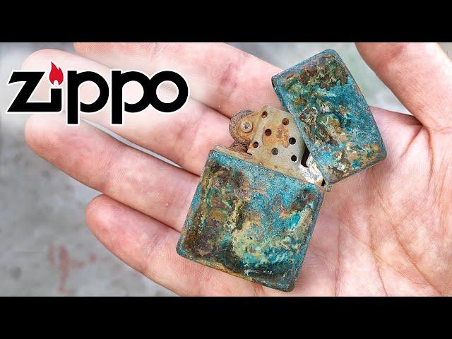 Zippo Lighter Restoration & Making a Wooden Case for it 