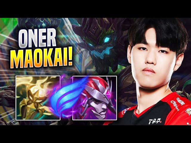 ONER IS READY TO PLAY MAOKAI! - T1 Oner Plays Maokai JUNGLE vs Nidalee! | Season 2023