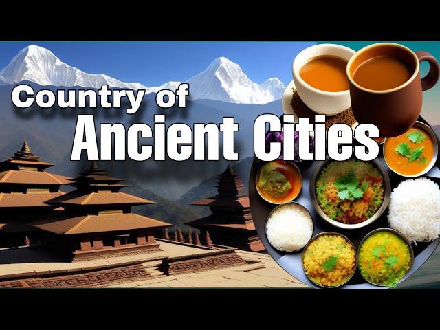 Wander in NEPAL, Masala Tea, Thali Rice, Thamel Market, Bhakratpur Dubar Square...