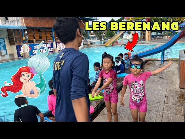 PERTAMA KALI BELAJAR BERENANG | QIFA AGUNG