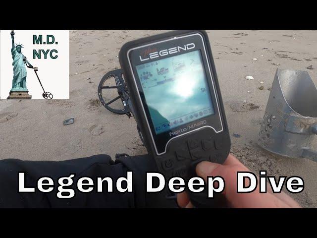 Nokta Makro Legend Deep Dive At The Beach: How Good Is it?