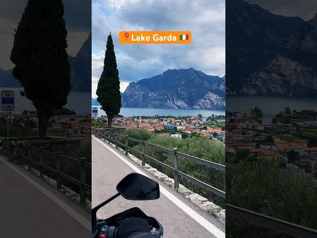 Amazing ride and views of Lake Garda #travelshorts #motorcycletravel #bmwgs1250 #lakegarda #italia