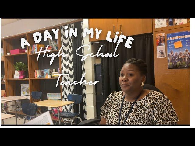 A Day in the Life of a High School Teacher | Classroom Vlog |Real Teacher-Student Connections