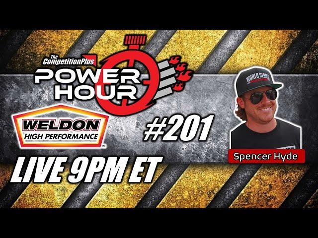 Power Hour #201 Newest NHRA Funny Car Driver Spencer Hyde