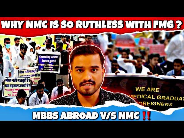 MBBS ABROAD v/s NMC? Why 2 OR 3 Year INTERNSHIP only for FMG’s! || NMC GUIDELINE 2024 ||