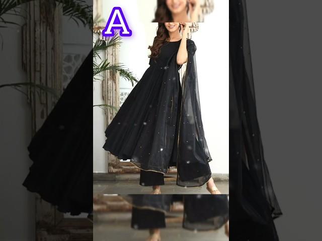 Black Anarkali magic!/choose ur favourite black anarkali/Anarkali love️#BlackAnarkali#anarkali