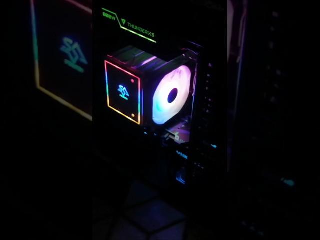 Кулер SnowMan MT 880 RGB -  #кулер #снеговик #SnowManMt880 #KasPer_I #kik #дляПк