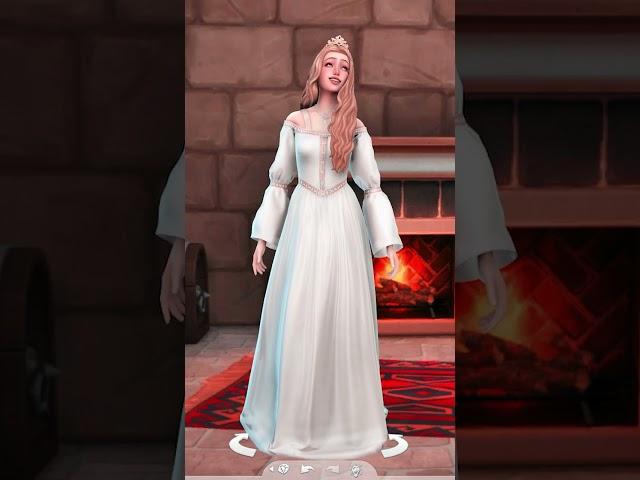 My Sims through ages | Part 6: Medieval #shorts #thesims