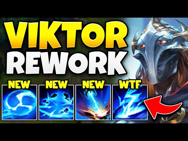 THE NEW VIKTOR REWORK IS INSANE (MASSIVE ULTIMATE UPGRADE)