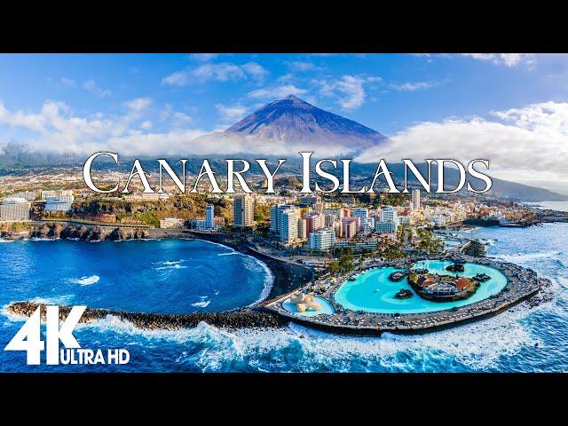 Canary Islands 4K - Wonderful Natural Landscape with Peaceful Relaxing Piano Music