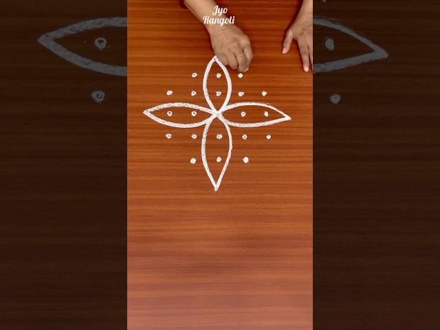 latest Rangoli#5dotsmuggulu #ytshorts#shorts#rangoli #ytrangoli#kolamrangoli#jyorangoli