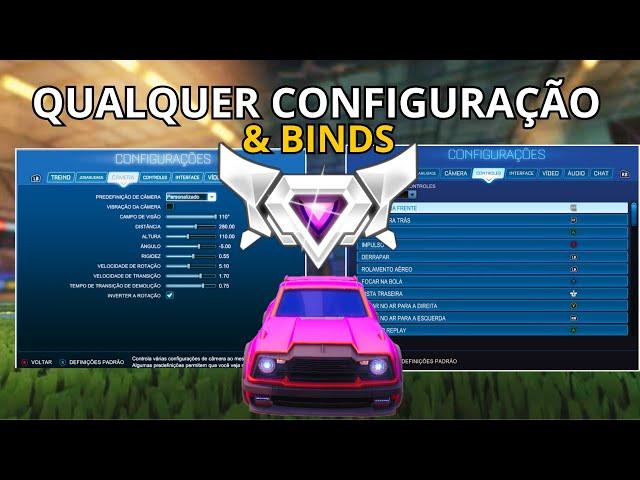 COMO USAR A CÂMERA E BIND DE QUALQUER PESSOA NO ROCKET LEAGUE! (Mostrei a câmera do zen)