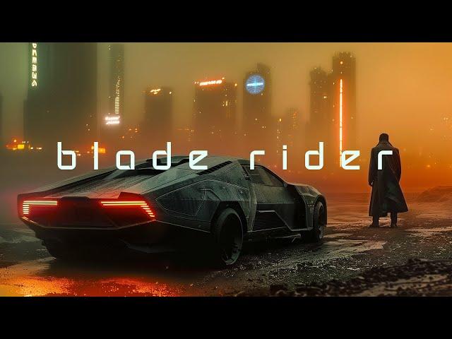 BLADE RIDER: A Deep Cyberpunk Ambient Journey | Blade Runner 2049 Ambient Music