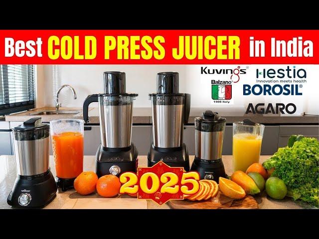 5 Best Cold Press Juicers in India 2025 | Best juicer machine 2025 in India | Cold Press Juicer 2025