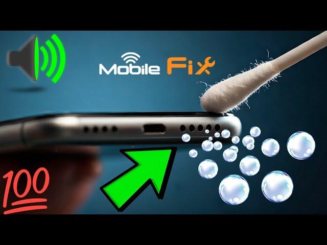 Sound to Get Water Out of Your iPhone Speaker