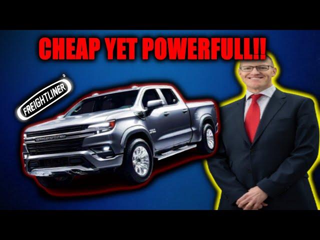 New 2025 Freightliner Pickup Truck UNVEILED! CHEAP + POWERFULL