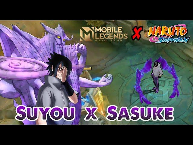 Mlbb x Naruto | Script Skin Suyou x Sasuke Uchiha | Skin Suyou x Uchiha Sasuke