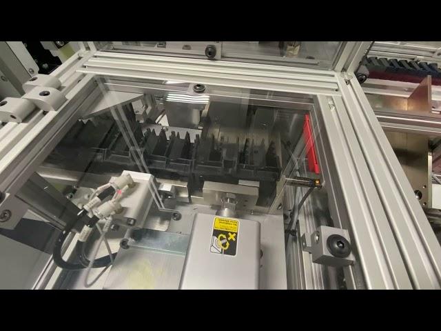 Automated plastic and steel parts assembly