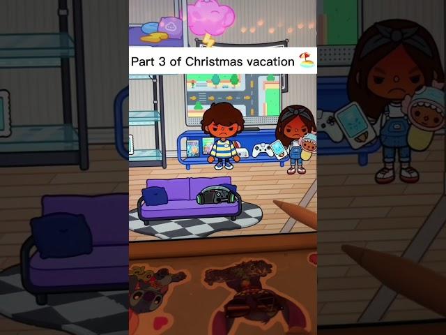 CHRISTMAS VACATION ||*WITH VOICE*|| Toca boca roleplay