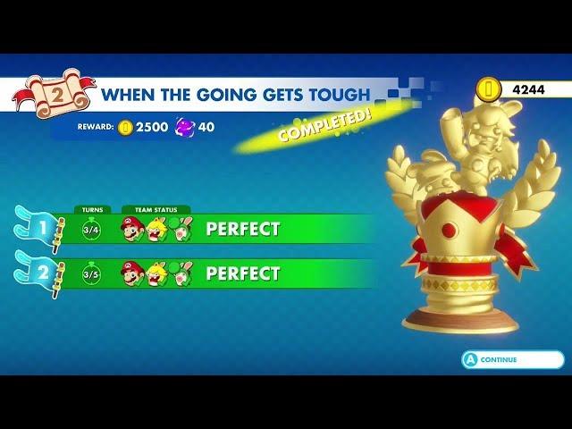 Mario + Rabbids Kingdom Battle | World 4-2 When the Going Gets Tough