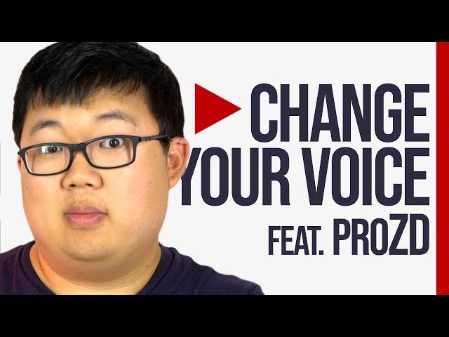 Voice Actor Shares Secrets To Changing Your Voice (ft. ProZD)