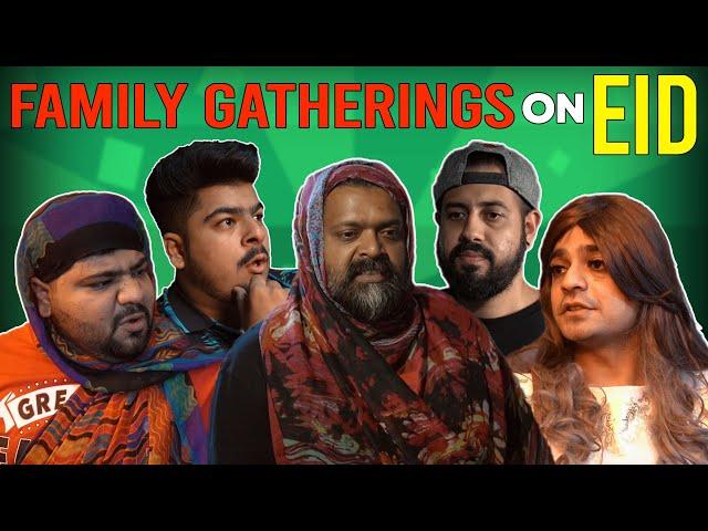 Family Gatherings On Eid Ft. @BekaarFilms || Unique MicroFilms || Comedy Skit