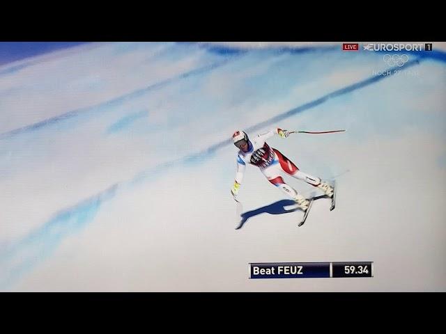 Beat Feuz eröffnet und gewinnt das Lauberhornrennen in Wengen 2018