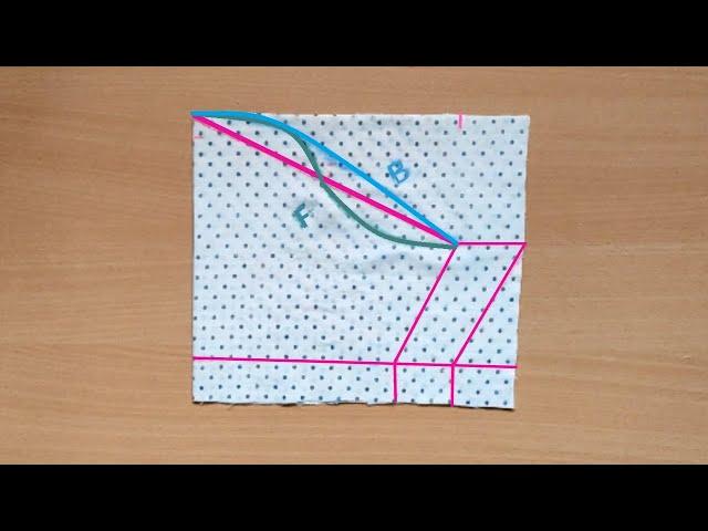 Sleeves cutting easy method for beginners