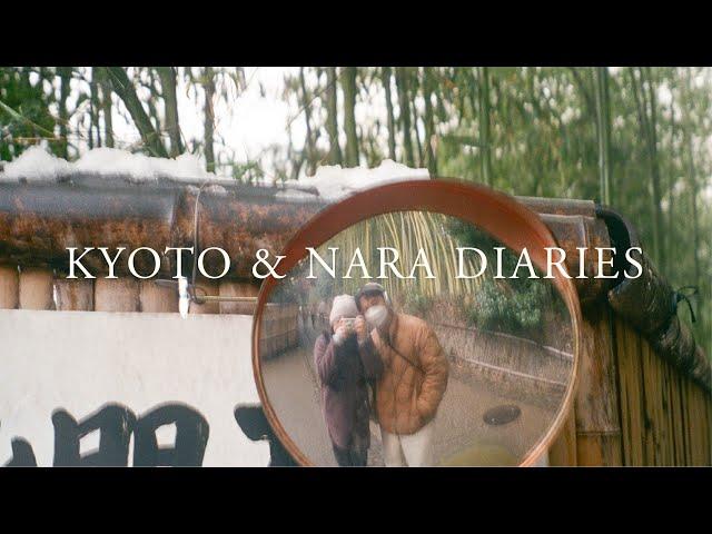 kyoto & nara diaries ️ japan cafes, arashiyama, winter in japan