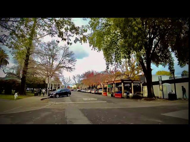 Walking Tour - (4k) California - Healdsburg