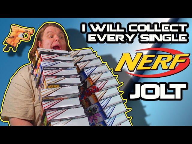 I WILL Collect EVERY Single NERF Jolt, Hasbro.