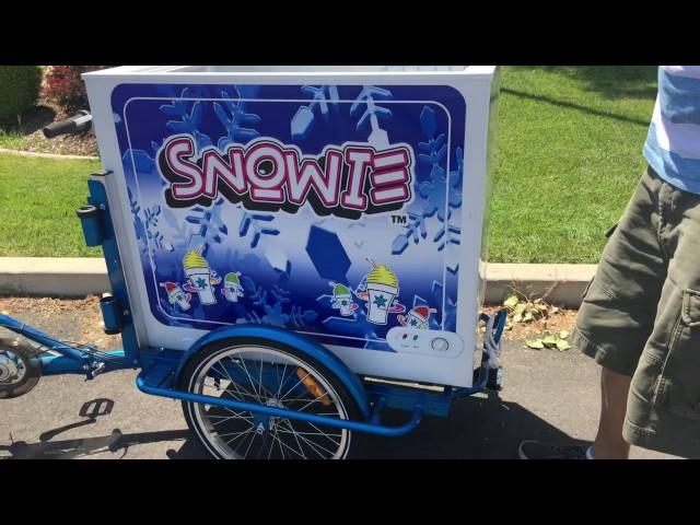 The Snowie Tricycle - The Ultimate Shaved Ice Bike