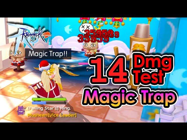 [ROMC] Set It Straight Once and For All! 14 Damage Test on Shadow Chaser Magic Trap Skill