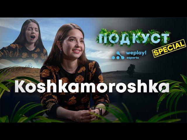 koshkamoroshka: о стримах, творчестве и песенных ТВ-шоу (ПОДКУСТ Special)