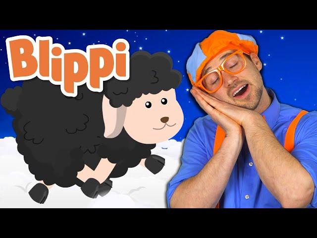 Blippi | Baa Baa Black Sheep | Bedtime Songs with Blippi | Nursery Rhymes for Kids | Kids Songs