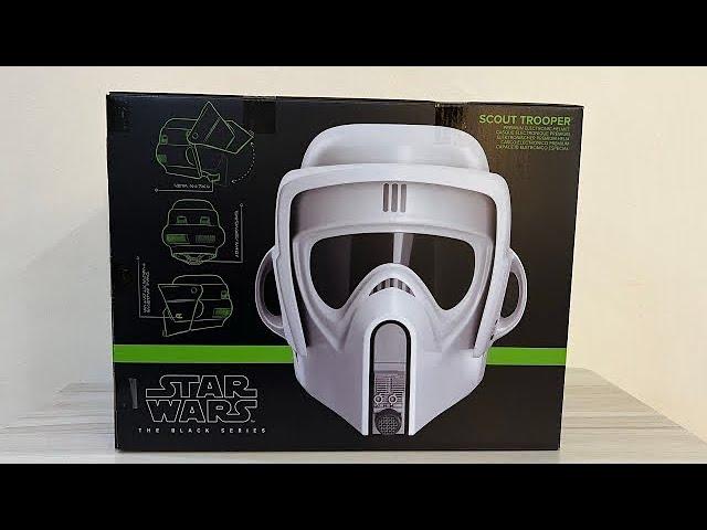 Hasbro Star Wars: The Black Series Scout Trooper 1:1 Scale Wearable Electronic Helmet